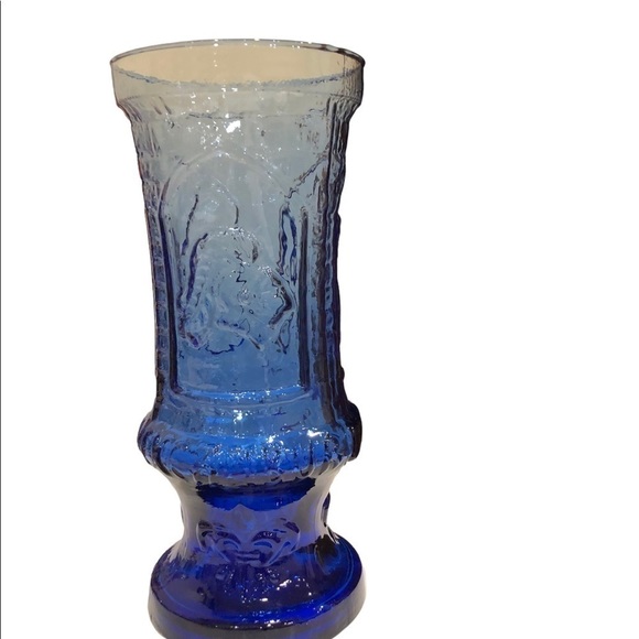 Colbalt Blue Beer Glass - Picture 2 of 4